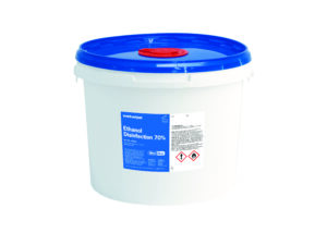 White Plastic Bucket. 3D Render